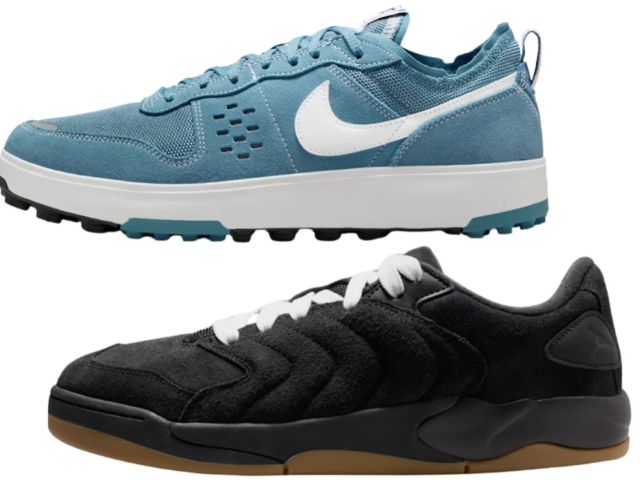 two men's Nike shoes