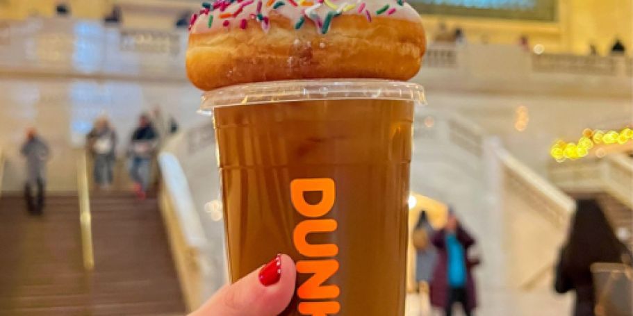 Free Dunkin’ Donut w/ Purchase on January 2nd – Includes a FREE Mini Tote, Too!