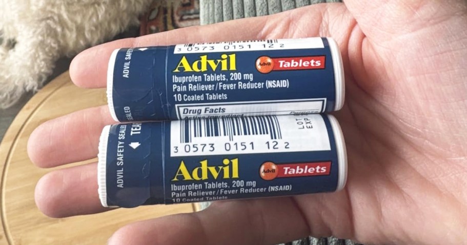 Advil 10-Count Container Only $1.30 Shipped on Amazon (Perfect Purse or Backpack Size)
