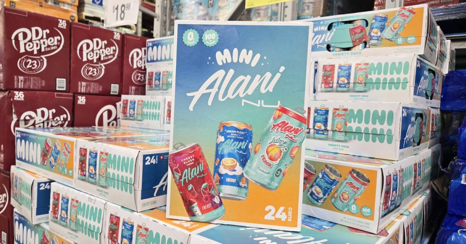 Alani Nu Minis 24-Count Variety Pack Just $16.58 at Sam’s Club