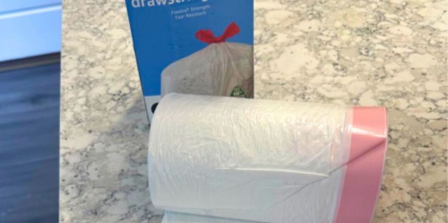 Amazon Basics Tall Kitchen Trash Bags 50-Count Only $4 Shipped (Reg. $9)