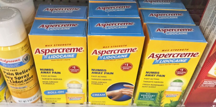 Aspercreme Pain Relief Cream Only $4 Shipped on Amazon