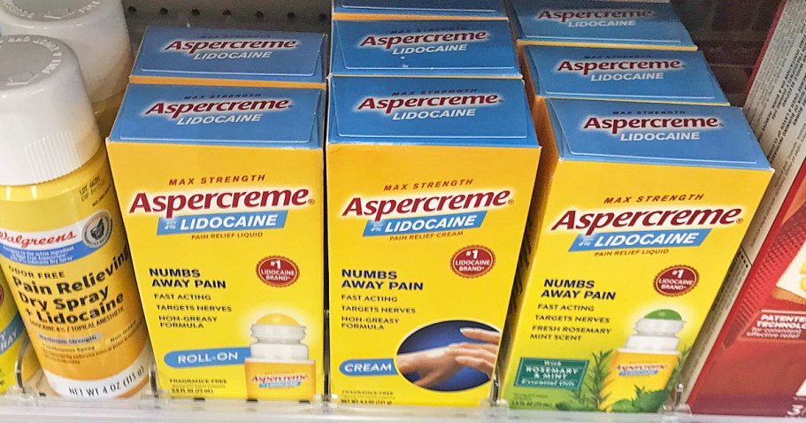 Aspercreme Pain Relief Cream Only $4 Shipped on Amazon