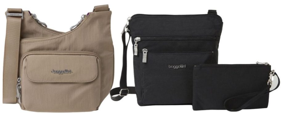 two different baggallini crossbody bags