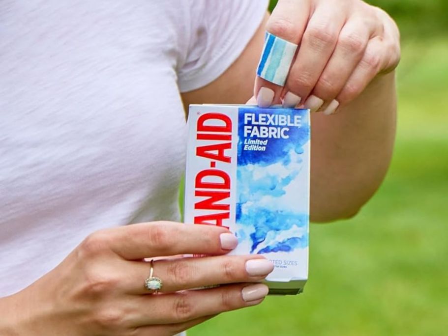 Band-Aid Flexible Fabric Bandages 30-Count Box Just $2 Shipped on Amazon