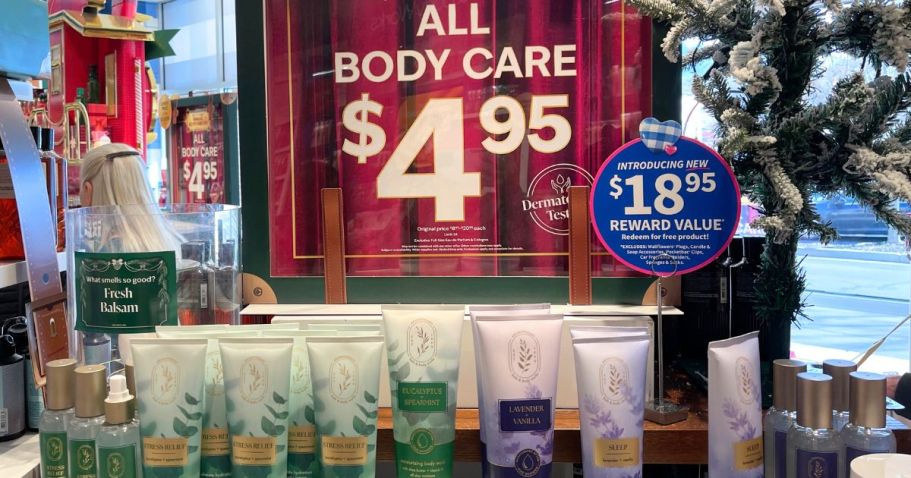 ALL Bath & Body Works Body Care Only $4.95 (Reg. Up to $21) – Perfect for Stocking Stuffers