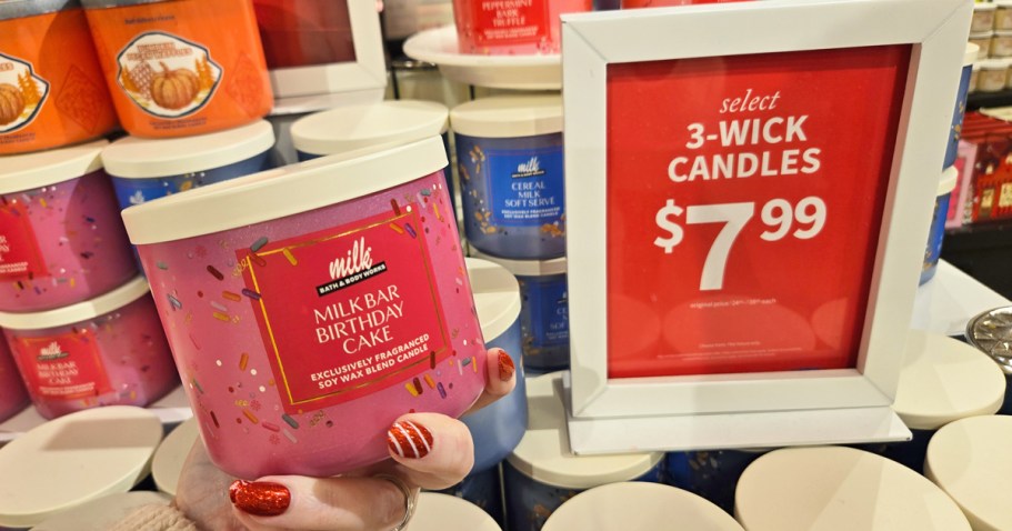 *HOT* Bath & Body Works 3-Wick Candles Only $7.99 (Reg. $27) – Cheaper Than Candle Day!