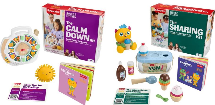 Fisher price big little feelings sets 