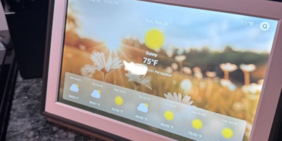 Digital Touchscreen Calendar Just $64.99 Shipped on Amazon (Reg. $160) | Hundreds Less than Skylight