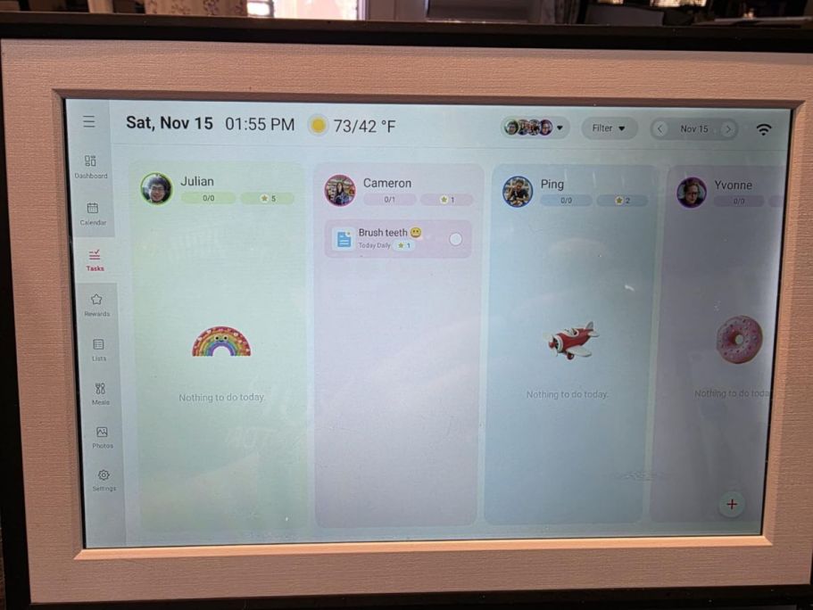 Digital Touchscreen Calendar $59.99 Shipped on Amazon (Reg. $130) | HUNDREDS Less than Skylight