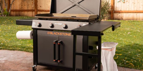 $100 Off Blackstone 36″ Griddle AND Prep Table at Lowe’s = Instant Backyard Kitchen!