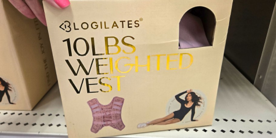 New Blogilates Weighted Vests Just Dropped at Target | Cute Pink Floral Option!