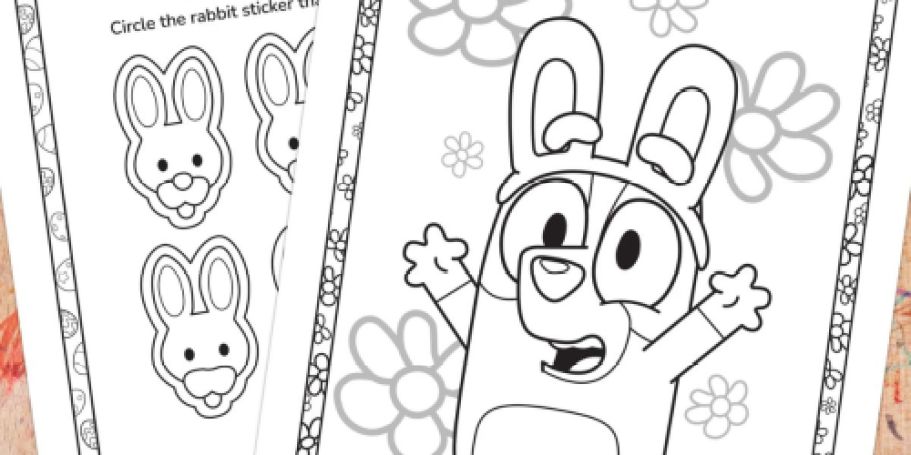 Walmart’s $1 Jumbo Coloring Books Make Fun Easter Basket Add-Ons