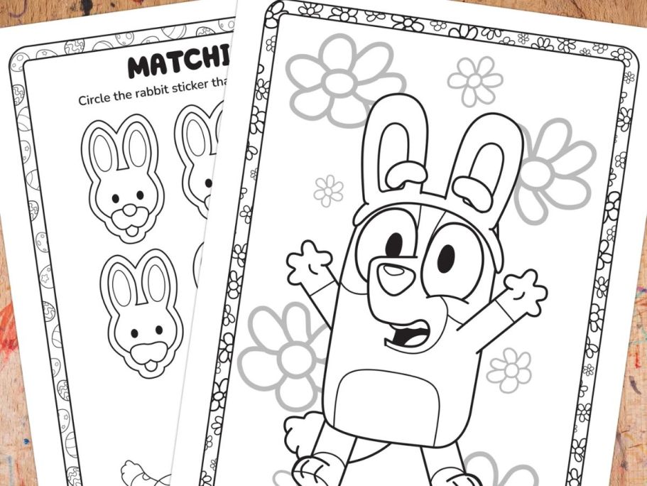Walmart’s $1 Jumbo Coloring Books Make Fun Easter Basket Add-Ons