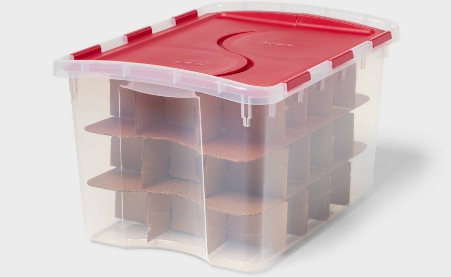 ornament storage bin