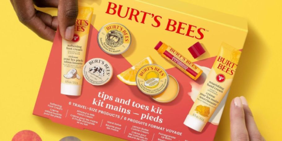 Burt’s Bees 6-Piece Gift Set Just $8.54 Shipped on Amazon (Reg. $15)