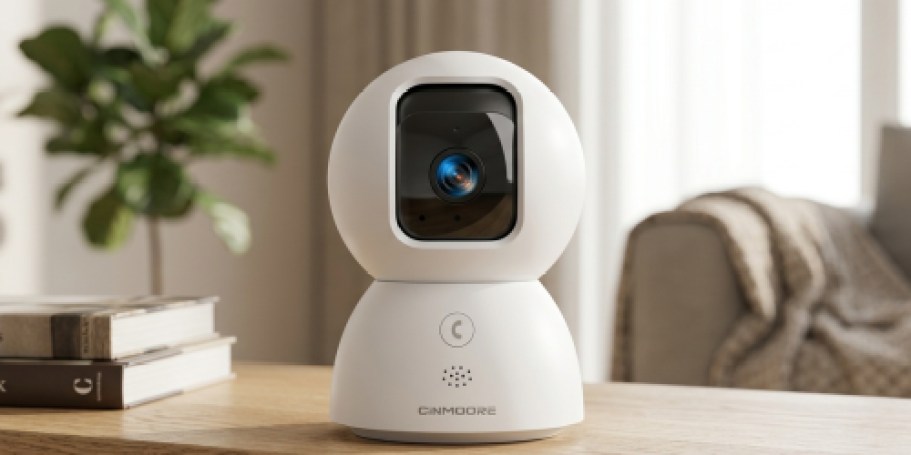 Indoor Security Camera Just $14.99 on Amazon | Easily Monitor Babies & Pets