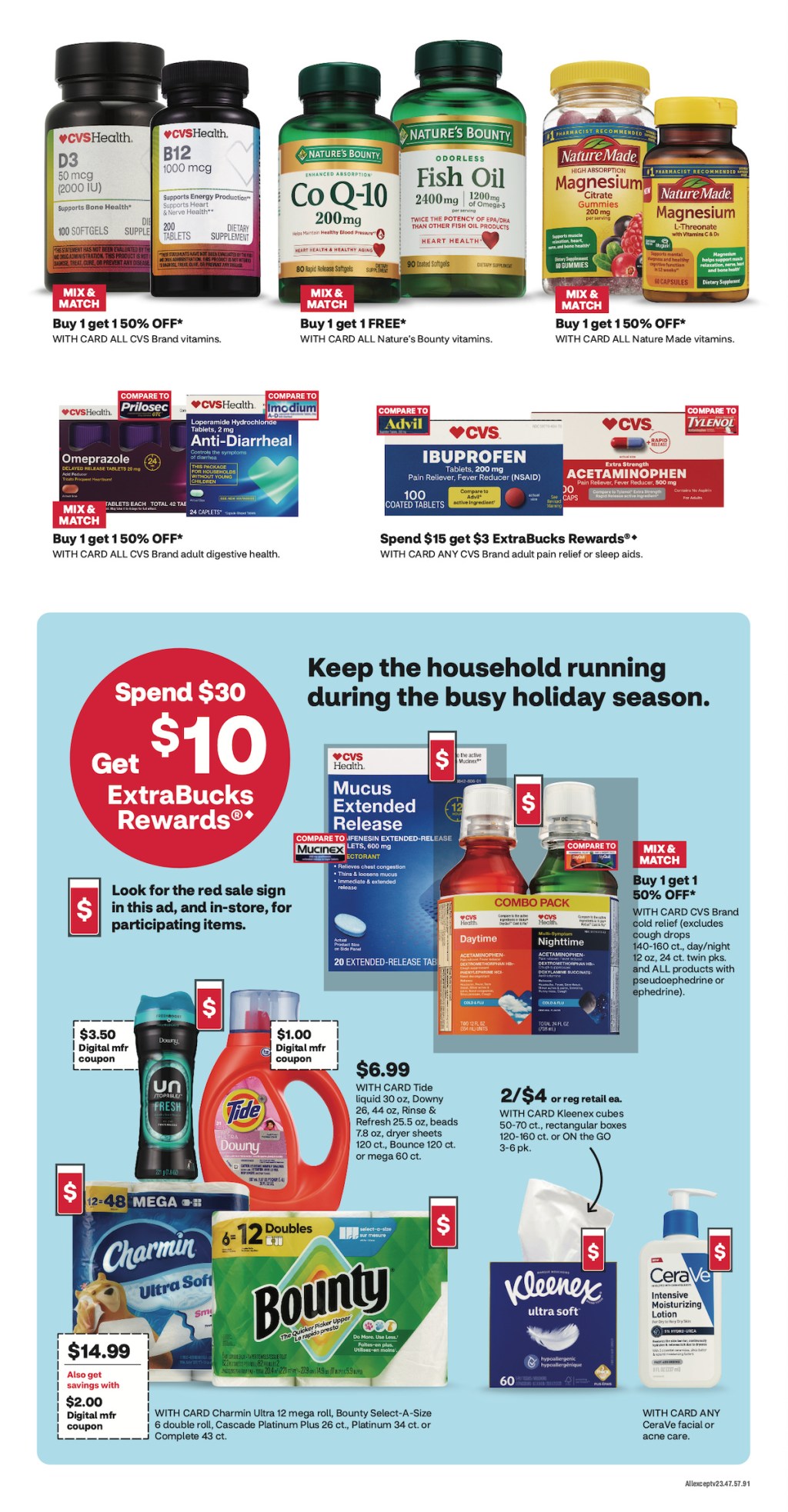 page from CVS ad