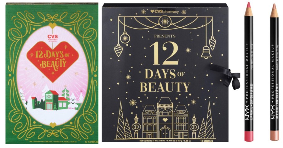 two beauty and two lip liners