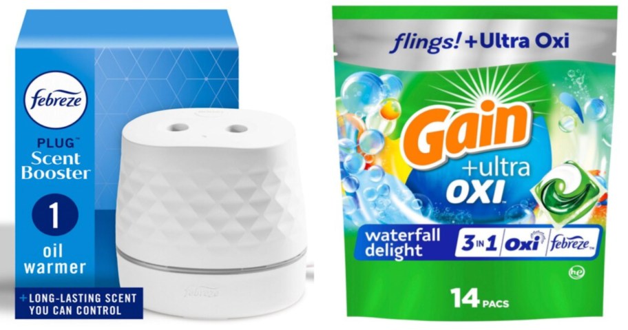 air freshener and laundry pods