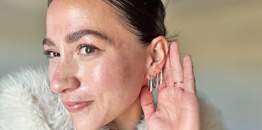 Cate & Chloe Gold-Plated Earrings & Necklaces Just $11 on Walmart.com (Easy Stocking Stuffers!)