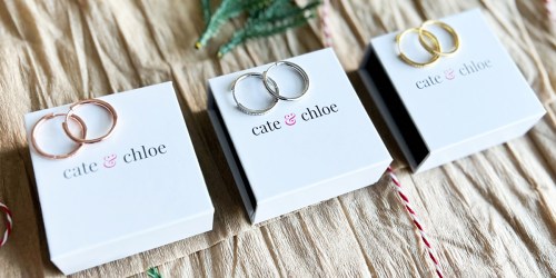 Cate & Chloe Gold-Plated Earrings & Necklaces Just $11 on Walmart.com (Easy Stocking Stuffers!)