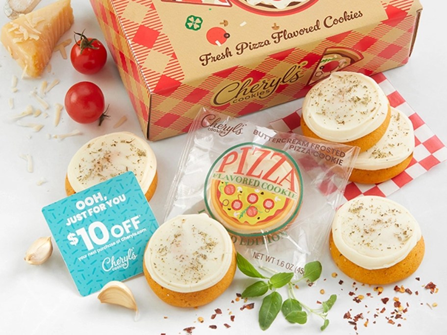 Cheryl’s Pizza Cookies Box Just $14.99 Shipped (+ $10 Reward!)