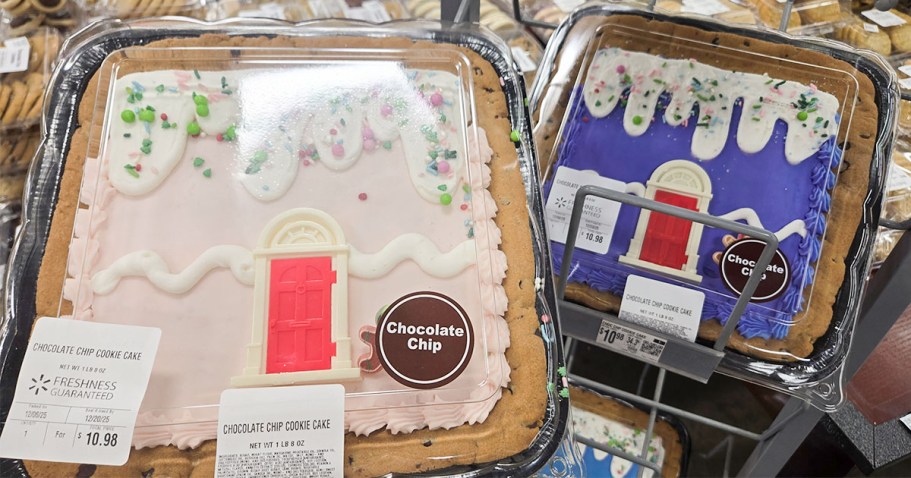 NEW Walmart Bakery Treats – All Under $11 (Including Christmas Cookie Cakes!)