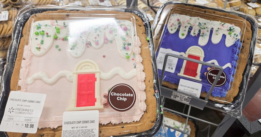 Christmas Cookie Cakes at Walmart