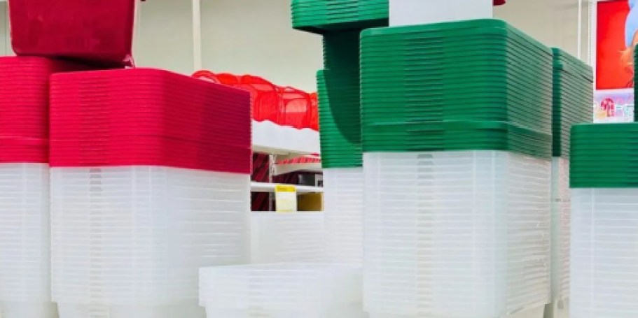 Target Daily Deals | 30% Off Christmas Storage, BOGO 50% Off Nail Care + More