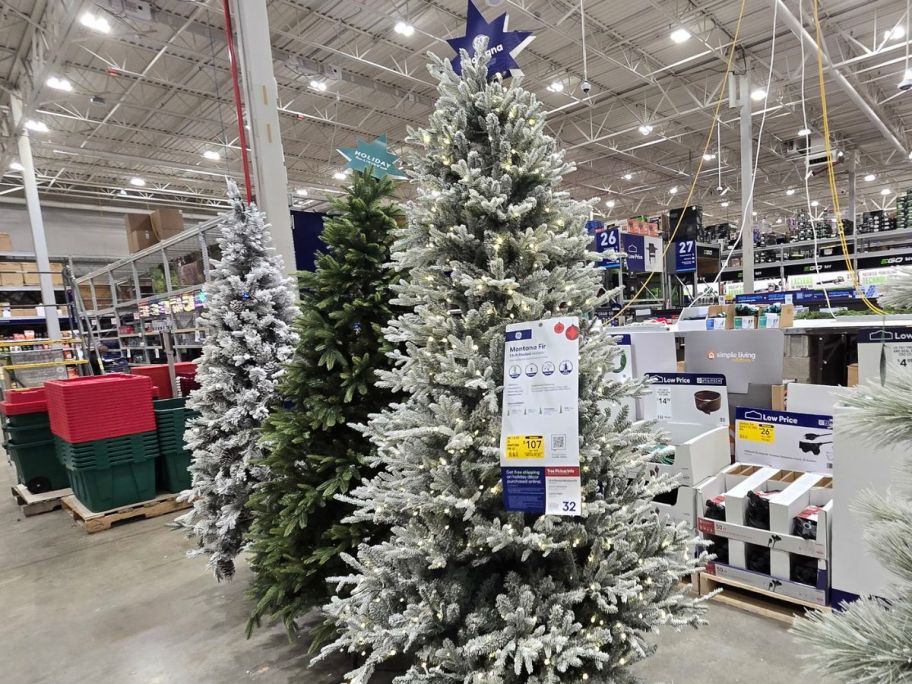 Lowes christmas trees on sale