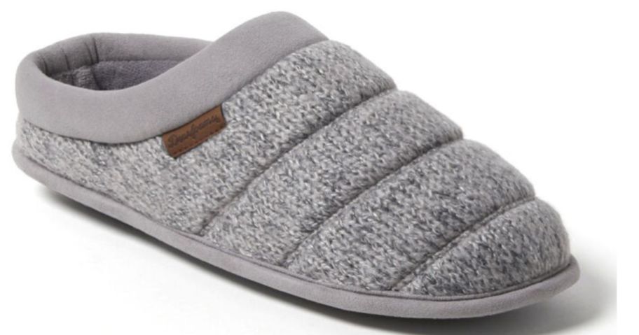 mens clog in gray