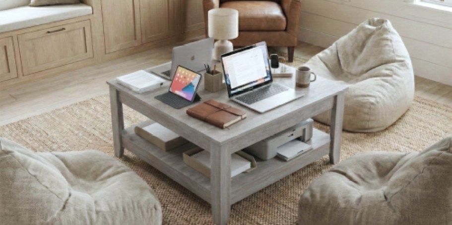 Wooden Coffee Table Only $75.99 Shipped on Wayfair.com (Reg. $345)