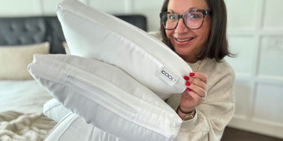 Coop Adjustable Pillows 2-Pack from $44.50 Shipped (Reg. $85) – Great for All Types of Sleepers