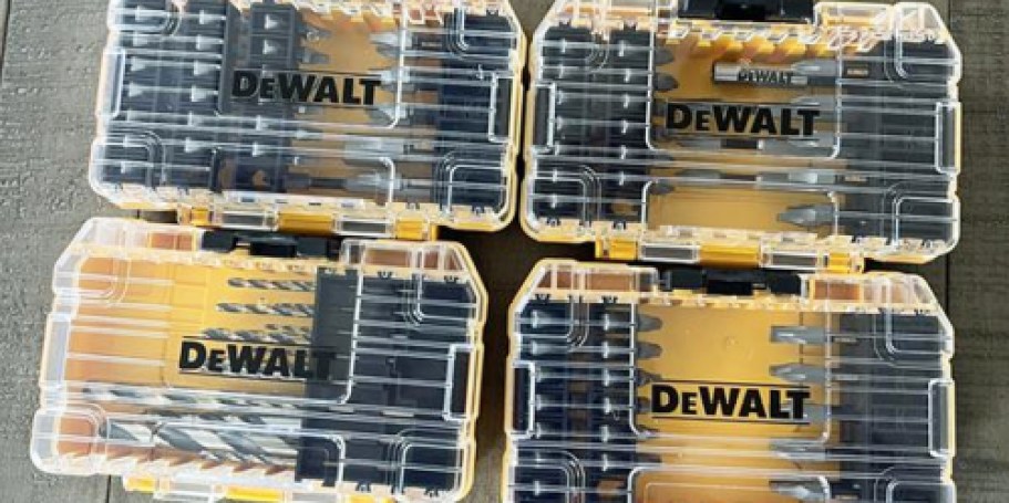 50% Off DeWALT 110-Piece Screwdriver Bit Set + Free Shipping on Lowes.com