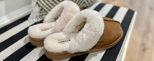 Dearfoams fireside scuff slippers