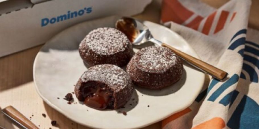 WOW! Domino’s $12.98 Dinner Comes with 3 FREE Lava Cakes