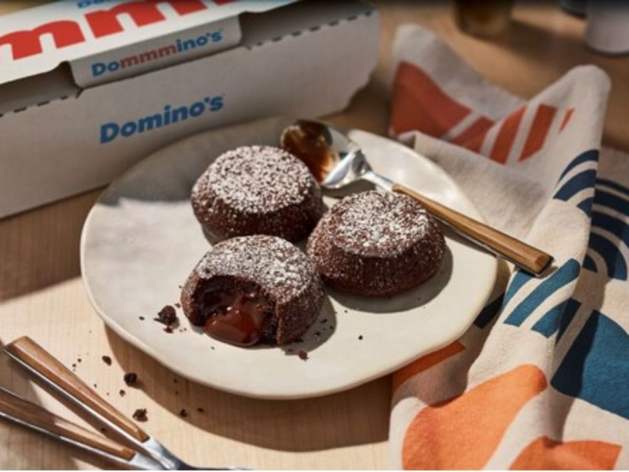 3 FREE Lava Cakes at Domino’s + $12.98 Dinner Deal