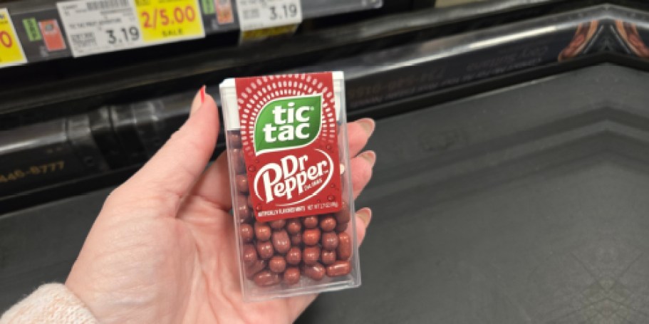 Tic Tac Dr Pepper Mints Now Available