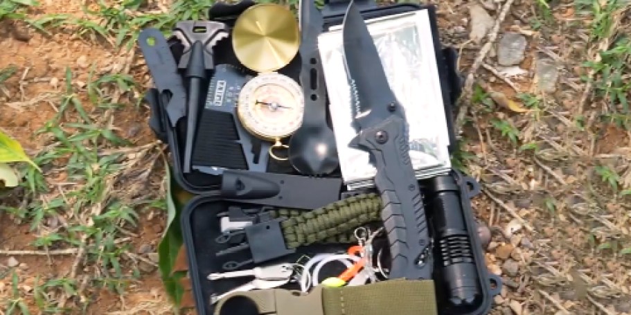 Survival Kit Only $17.99 on Amazon (Reg. $34) | Father’s Day Gift Idea