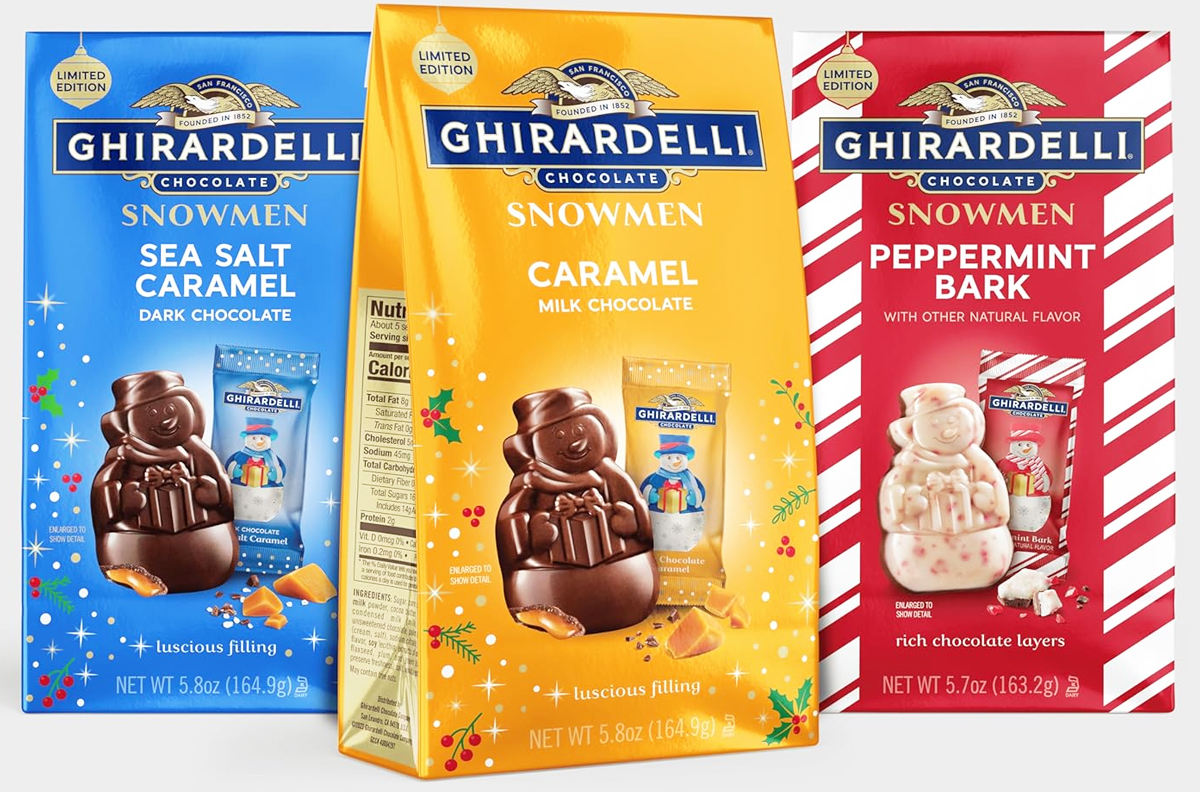 Ghirardelli Chocolate Caramel Snowmen Only $5.49 on Amazon (Reg. $10)