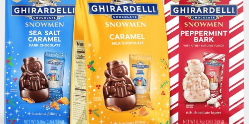 Ghirardelli Chocolate Caramel Snowmen Only $5.49 on Amazon (Reg. $10)