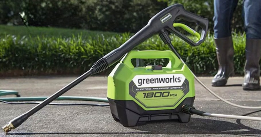 Greenworks Electric Pressure Washer Just $99 Shipped on Lowes.com