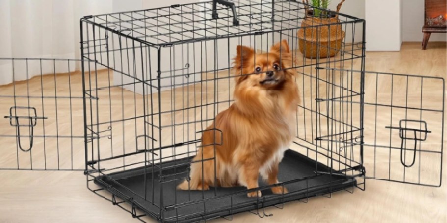 Simple Deluxe Dog Crates From $13 Shipped for Amazon Prime Members (Reg. $35+)
