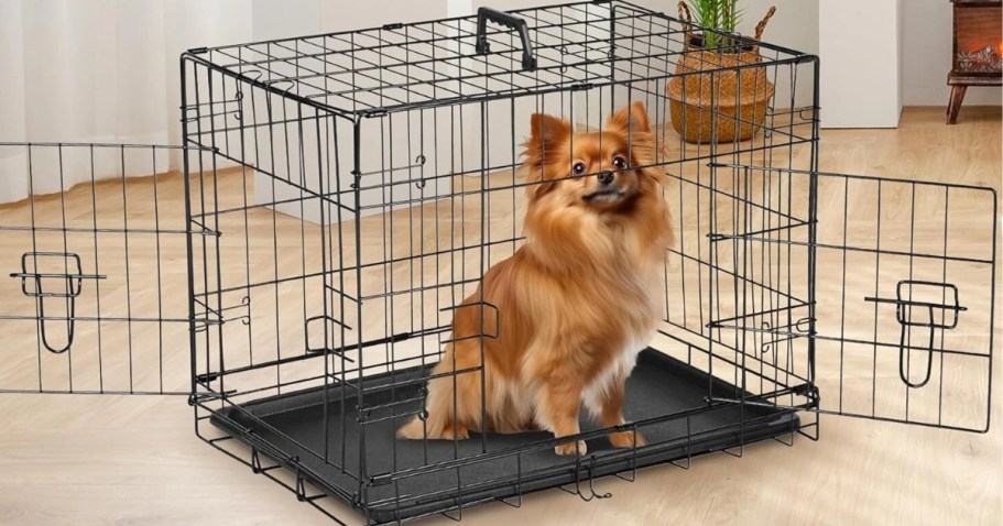 Simple Deluxe Dog Crates From $13 Shipped for Amazon Prime Members (Reg. $35+)