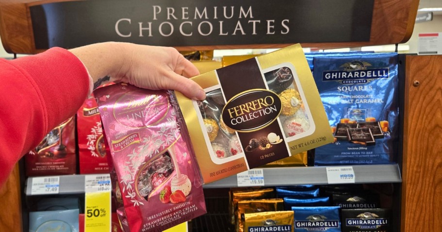 OVER $51 Worth of CVS Valentine’s Day Candy Just $28.94 After Rewards