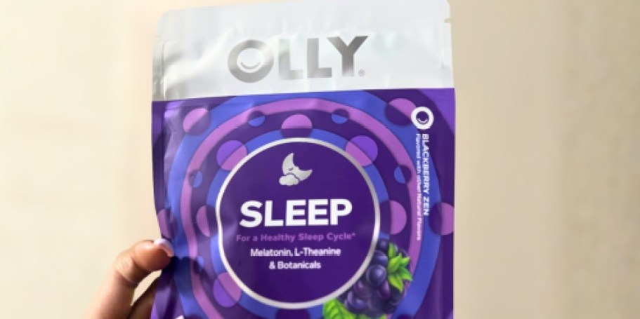 OLLY Sleep Gummies 60-Count Pouches Only $11 Shipped on Amazon