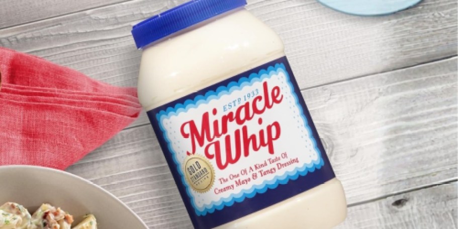 Miracle Whip 30oz Jar Only $2.93 Shipped on Amazon
