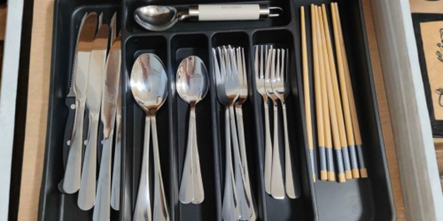 Expandable Silverware Drawer Organizer ONLY $3.99 on Amazon