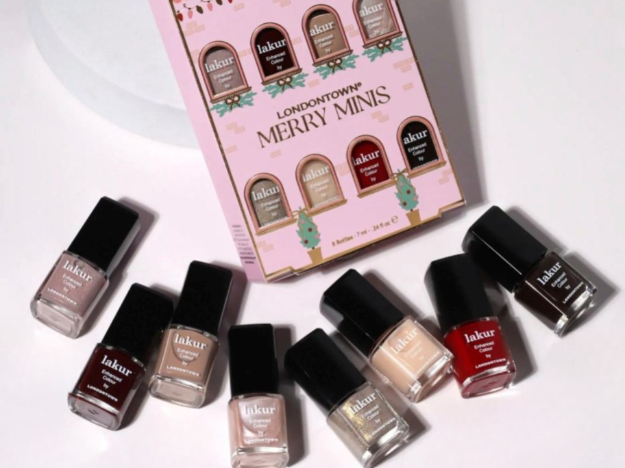 a Londontown mini nail polish set